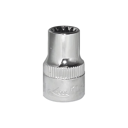 K Tool International SPLINE SOC 3/8"" DR 7/16