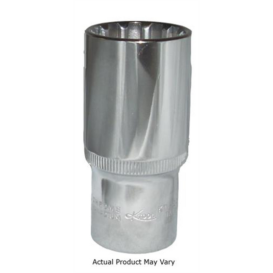 K Tool International 3/8""DR 11/16 DP SPLINE SOC