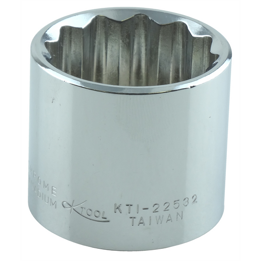 K Tool International SOC 1"" 3/8D 12PT SHORT