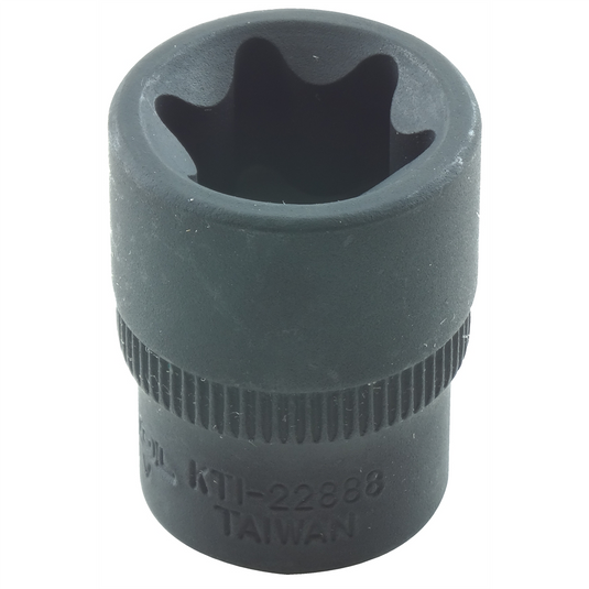 K Tool International E18 X 3/8 "" DR EXTERNAL TORQ SOC; EACH