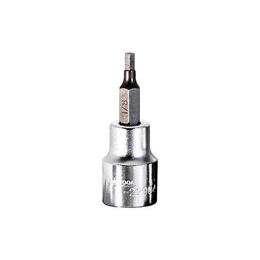 K Tool International 1/8 "" X 3/8 "" DR SAE HEX BIT; EACH