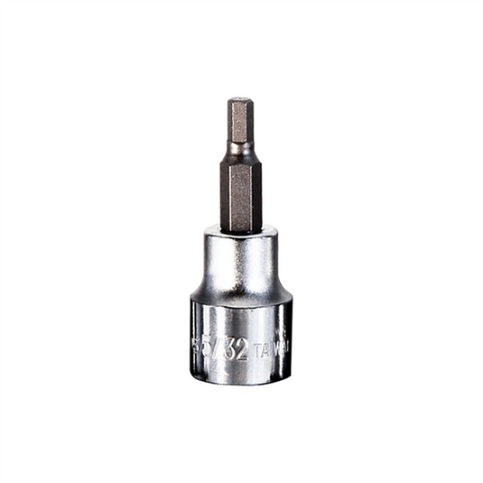 K Tool International 5/32 "" X 3/8 "" DR SAE HEX BIT; EACH