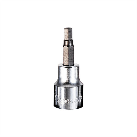 K Tool International 3/16 "" X 3/8 "" DR SAE HEX BIT; EACH