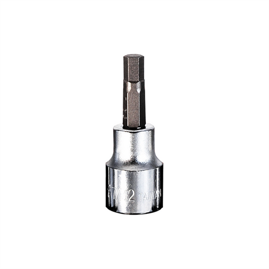 K Tool International 7/32 "" X 3/8 "" DR SAE HEX BIT; EACH