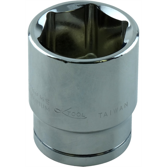 K Tool International 1"" SOC 1/2"" DR STANDARD 6 PT