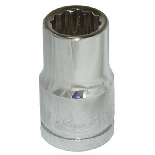 K Tool International 1/2"" X 1/2"" DR 12-PT SAE STANDARD