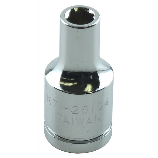K Tool International SOC 4MM 1/4D 6PT