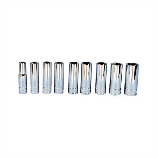 K Tool International SOC SET 3/8"" DR 9 PC MM DEEP