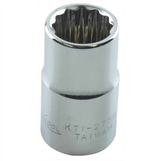 K Tool International SOC 11MM 3/8D 12PT SHORT