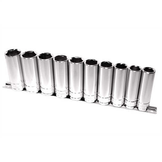 K Tool International SOC SET 1/2"" DR 10 PC MM DEEP