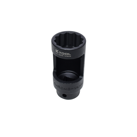 K Tool International 1/2"" drive 27mm 12-Point injector socket