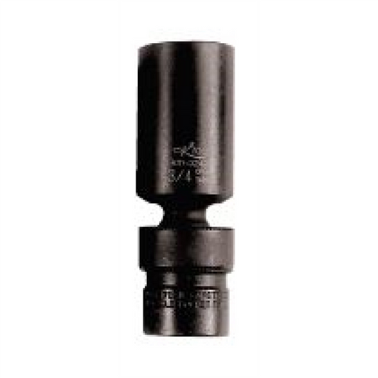 K Tool International SOC IMP FLEX 3/4"" 3/8"" DR DEEP 6 PT