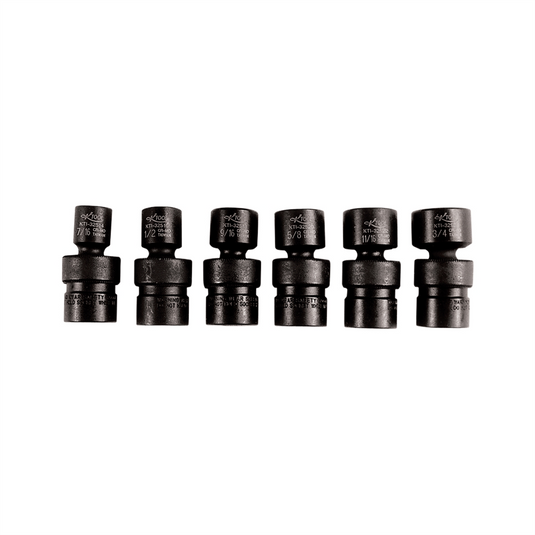 K Tool International SOC SET IMP FLEX 3/8"" DR 6 PC.