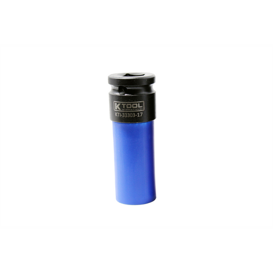 K Tool International 1/2"" Drive Spline Protective Wheel Socket; 17 mm