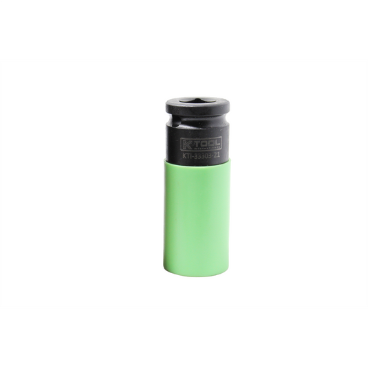 K Tool International 1/2"" Drive Spline Protective Wheel Socket; 21 mm