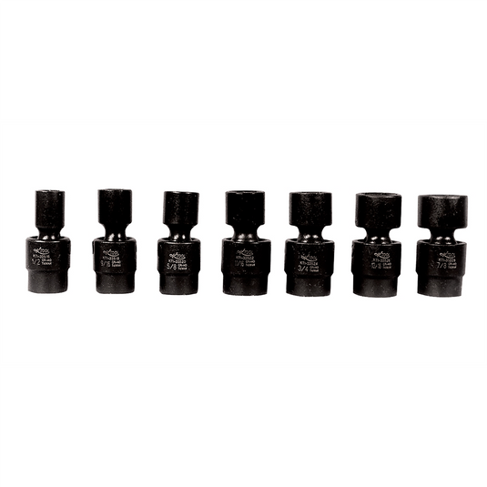 K Tool International SOC SET IMP FLEX 1/2"" DR 7 PC.