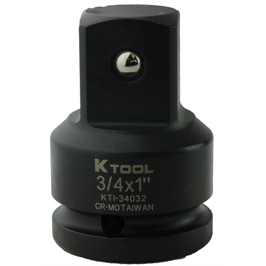 K Tool International SOC ADAPTOR IMP 3/4"" FEMALE 1"" MALE