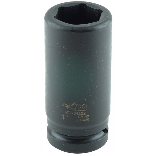 K Tool International 1"" SOC IMP 3/4"" DR DEEP 6 PT