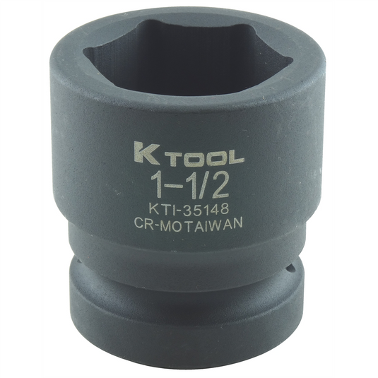 K Tool International SOC 1-1/2 1""D IMP 6PT