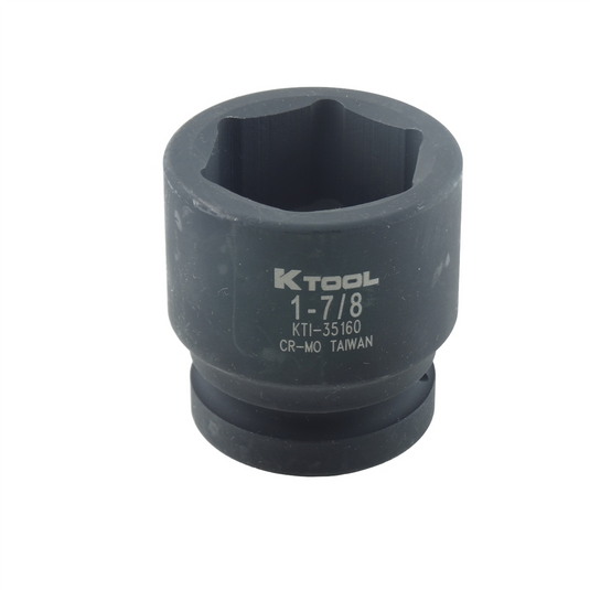 K Tool International SOC 1"" DR IMP SHORT 1-7/8