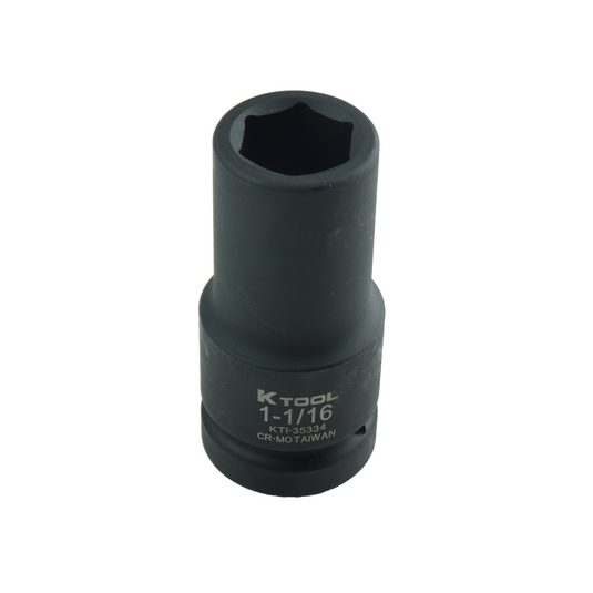 K Tool International Soc 1"" Dr Impact 1-1/16"" Thin Wall Deep