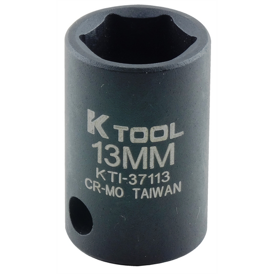 K Tool International SOC 13MM 3/8D IMP 6PT