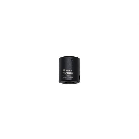 K Tool International 17MM 3/8 Drive Impact 6 Point Socket