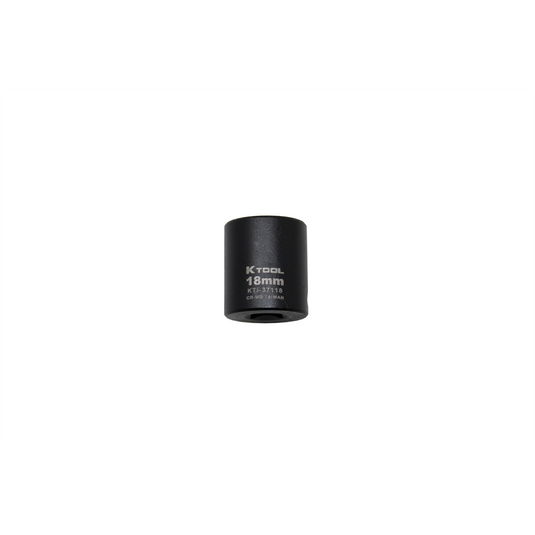 K Tool International 18MM 3/8 Drive Impact 6 Point Socket