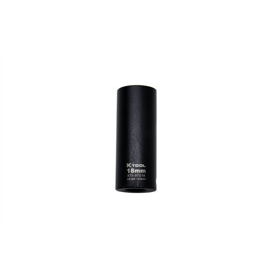 K Tool International 18MM 3/8 Drive Impact 6 Point Deep Socket