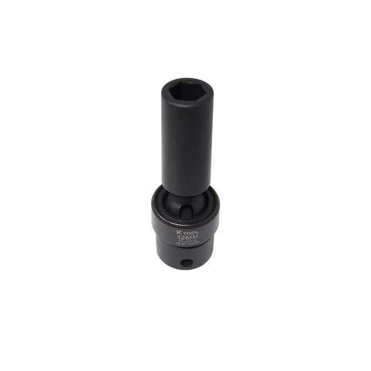 K Tool International Socket Impact Flex 12mm 3/8 in. Dr Deep