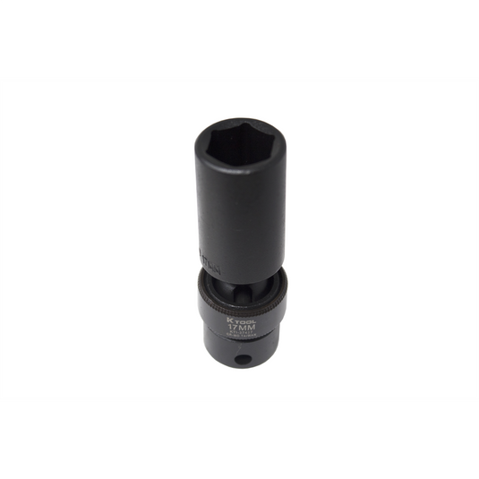 K Tool International Socket Impact Flex 17mm 3/8 in. Dr Deep