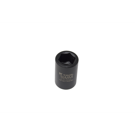 K Tool International Socket Impact 16mm 1/2 in. Dr