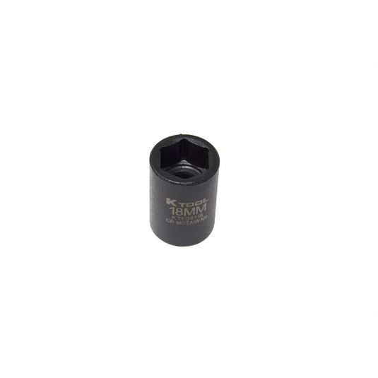 K Tool International Socket Impact 18mm 1/2 in. Dr