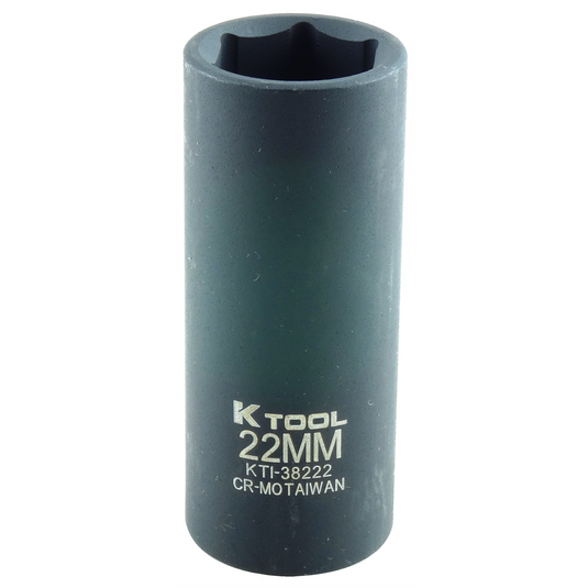 K Tool International 22MM 1/2""DR. DEEP SOC