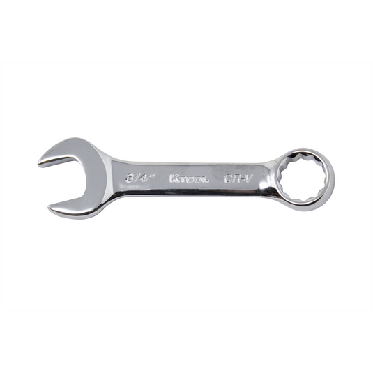 K Tool International Wrench 3/4 Inch Combination Short 12 Point 15 Degree