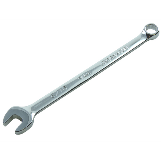 K Tool International Wrench 5/16 Inch Combination Hi Polish 12 Point 15 Degree