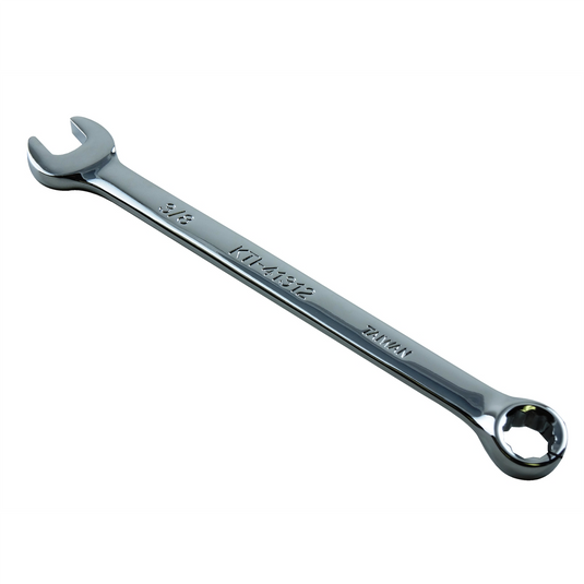 K Tool International Wrench 3/8 Inch Combination Hi Polish 12 Point 15 Degree