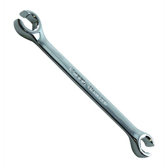K Tool International Wrench Flare Nut 3/8 Inch x 7/16 Inch 5 Point
