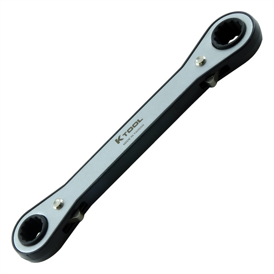 K Tool International Wrench 1/4 Inch X 5/16 Inch Ratcheting 12 Point