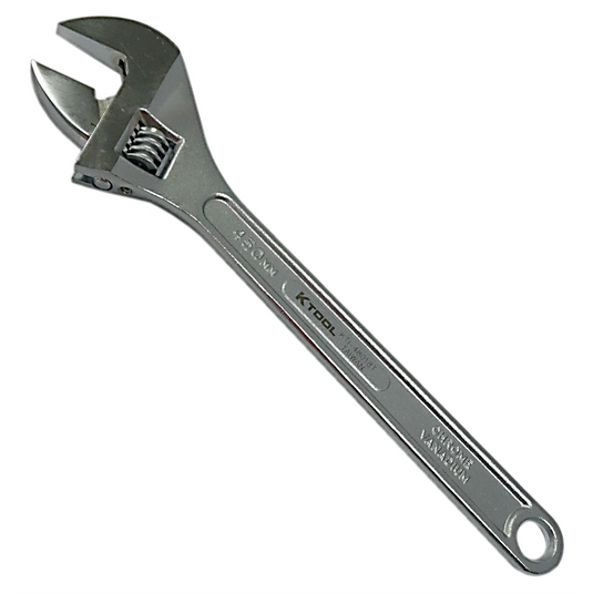 K Tool International Wrench Adjustable 18 Inch Taiwan