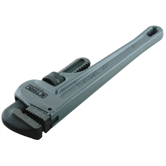 K Tool International Pipe Wrench 14 Inch Aluminum