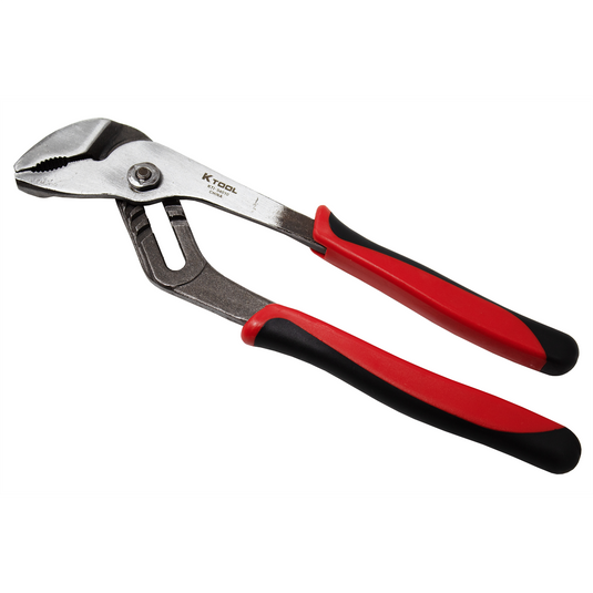 K Tool International Pliers Groove Joint 10 Inch Vinyl Grip