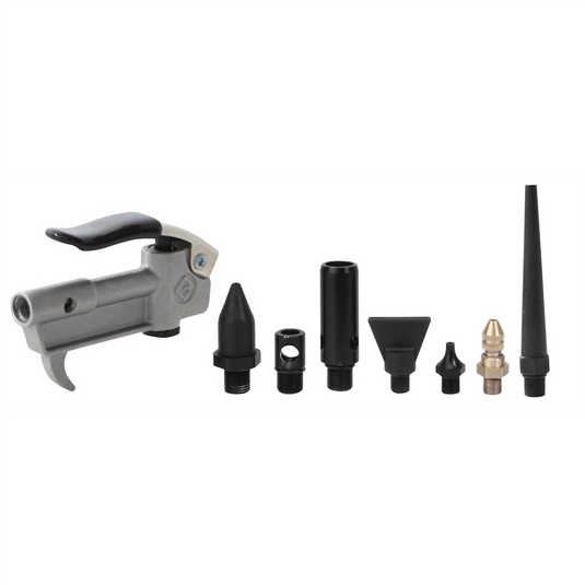 K Tool International Air Blow Gun Kit 7 Tips