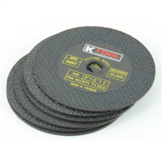 K Tool International Cut-Off Wheel 3"" X 1/32"" (50 Pk.)