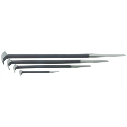 K Tool International Pry Bar Set 4 Piece Bent End