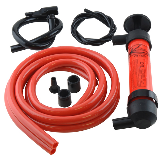 K Tool International Siphon Pump Multi-Use Liquids; Gas; and Oil