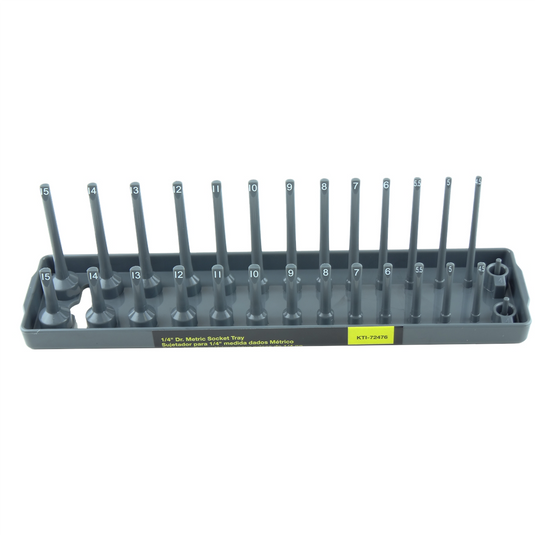 K Tool International Socket Holder 1/4 Inch Drive MM Gray