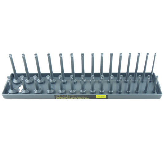 K Tool International Socket Holder 3/8 in. Dr MM Gray