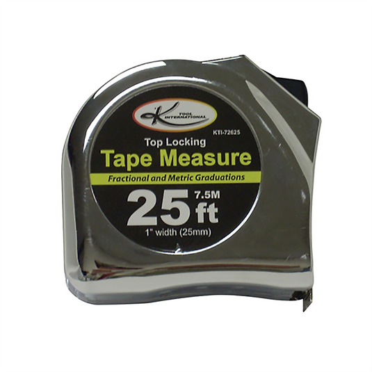 K Tool International 1"" WIDE 25' SAE/MET TAPE MEASURE