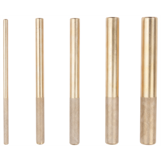 K Tool International Drift Brass Punch Set; 5 Piece